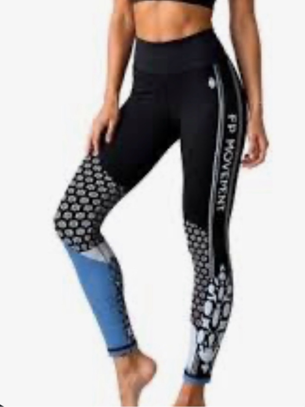 Free People Movement Myoko Jacquard Base Layer leggings NWOT XS/S $128